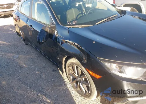 2019 Honda Civic Ex from USA, damaged, VIN JHMFC1F39KX004744